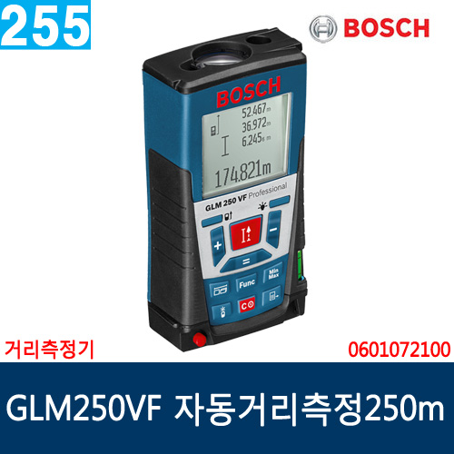보쉬 GLM 250 VF 자동거리측정기 250m, 0601072100